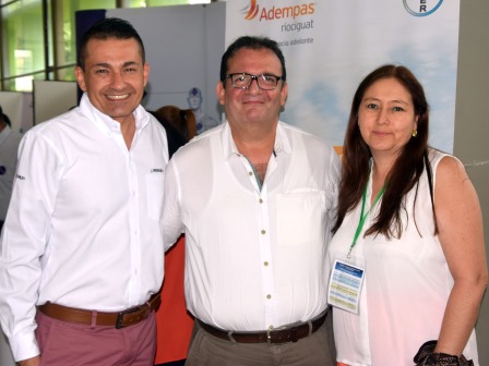 Luis Felipe Triana Vanegas, John García Tovar y Mercedes del Pilar Bernal